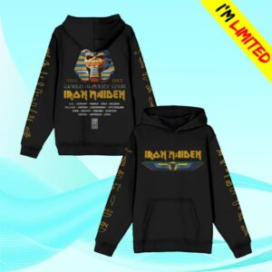 Iron Maiden Merch Store World Slavery Im50 Hoodie