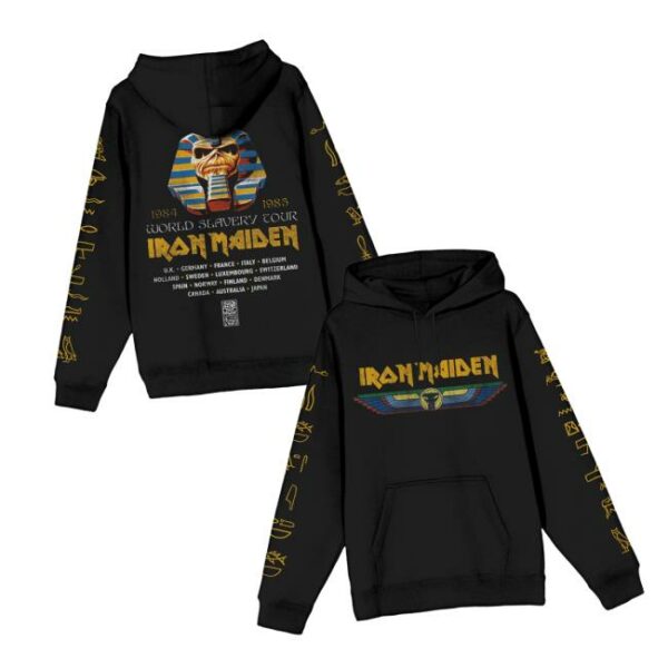 Iron Maiden Merch Store World Slavery Im50 Hoodie