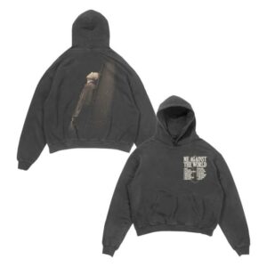 2Pac Merch Store Me Against The World Tracklist Hoodie