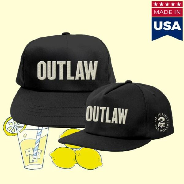 2Pac Merch Store Outlaw Snapback Hat