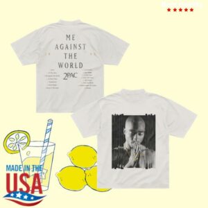 2Pac Merch Store Temptations White T-Shirt