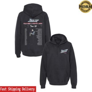 Zach Top Merch Store Chrome Tour Hoodie