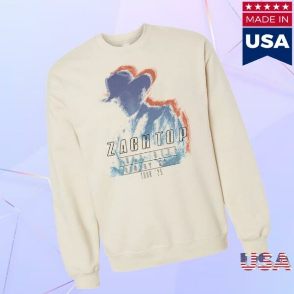 Zach Top Merch Store Double Zach Crewneck
