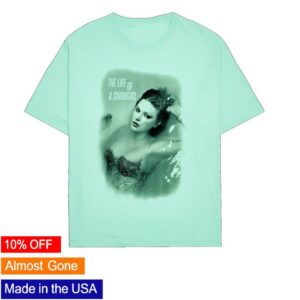 Taylor Swift Merch Store The Life Of A Showgirl Mint T-Shirt