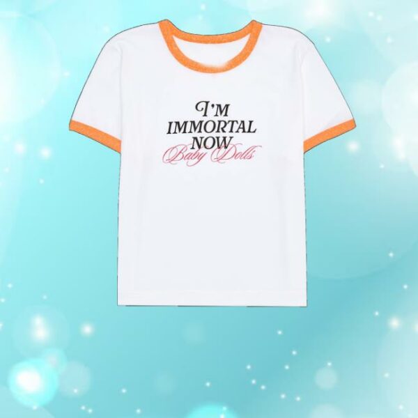 Taylor Swift Merch Store I’m Immortal Now Baby Dolls T-Shirt