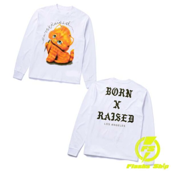 Bornxraised Store Merch Kitty Longsleeve