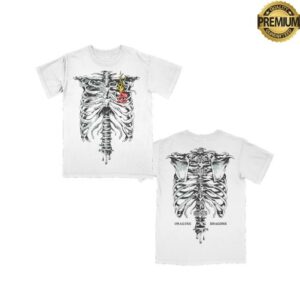 Imagine Dragons Music Shop Merch Feel It In My Bones Skeleton Tee