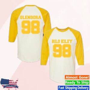 Rilo Kiley Store Merch Team Glendora Baseball Raglan