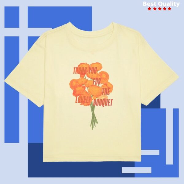 Taylor Swift Store Merch Thank You For The Lovely Bouquet T-Shirt