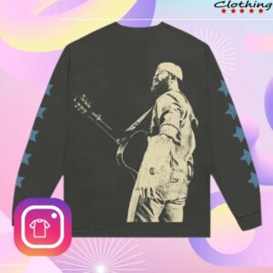 Jordan Davis Official Store Merch Photo Long Sleeve Tee