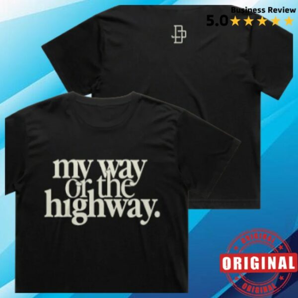 Jordan Davis Official Store Merch My Way Or The Highway Ladies Tee