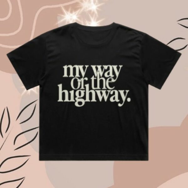 Jordan Davis Official Store Merch My Way Or The Highway Ladies Tee