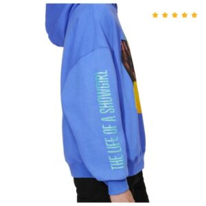 Taylor Swift Store Merch The Life Of A Showgirl Violet Blue Hoodie