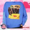 kenny taylor swift store merch the life of a showgirl violet blue hoodie w