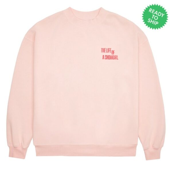 Taylor Swift Store Merch You Can Call Me Honey If You Want Pink Crewneck Sweatshirt