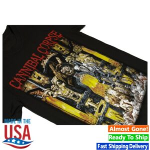 Cannibal Corpse Store Merch Live Cannibalism Black T-Shirt