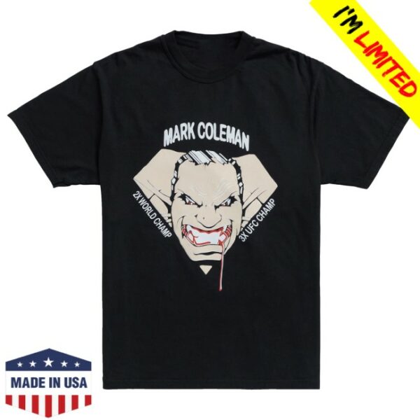 A24 Shop Store Merch The Smashing Machine Mark Coleman Tee
