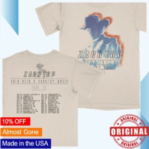 Zach Top Store Merch Double Zach Tour T-Shirt