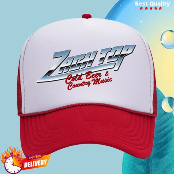 Zach Top Store Merch Chrome Hat