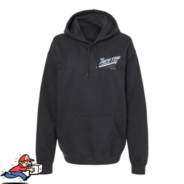 Zach Top Store Merch Chrome Tour Hoodie
