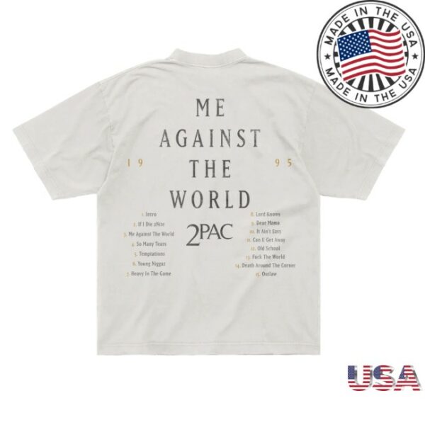 2Pac Store Merch Temptations White T-Shirt
