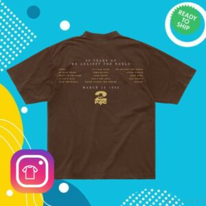 2Pac Store Merch It Ain’T Easy Brown T-Shirt