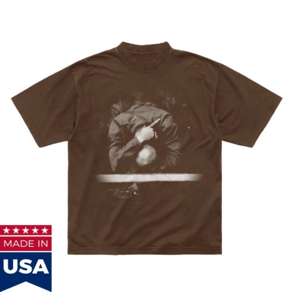 2Pac Store Merch It Ain’T Easy Brown T-Shirt