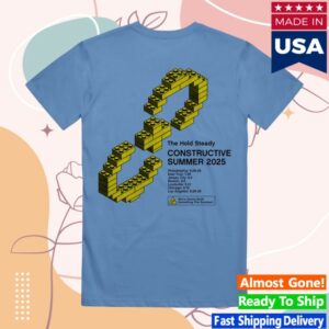 The Hold Steady Store Merch Constructive Summer Bricks 2025 T-Shirt