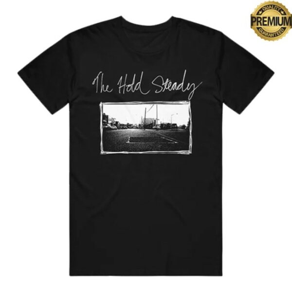 The Hold Steady Store Merch Separation Sunday Minneapolis Anniversary Black T-Shirt