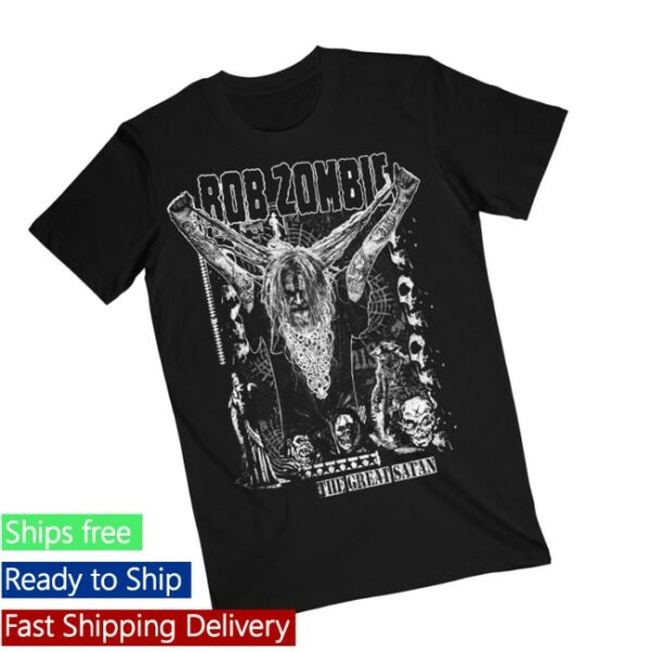 Rob Zombie Store Merch The Great Satan Rob Tee
