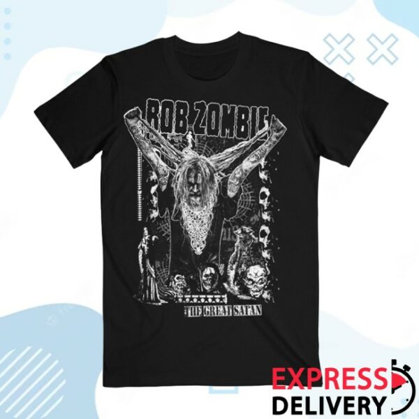 Rob Zombie Store Merch The Great Satan Rob Tee