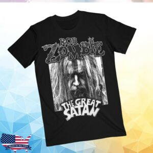 Rob Zombie Store Merch The Great Satan Portrait Tee