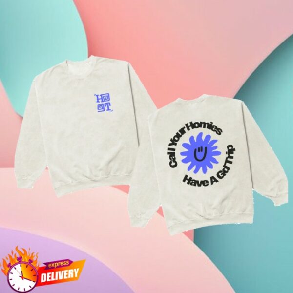 Unik Clothing Store Merch Have A Good Trip ‘Call Your Homies’ Vintage Sweater
