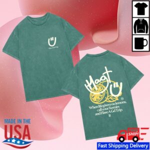 Unik Clothing Store Merch Have A Gd Trip ‘Lemons’ Vintage Washed Tee