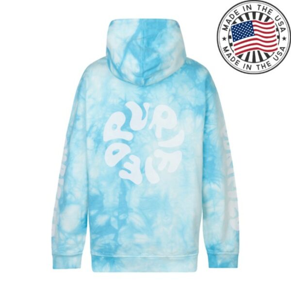 Purified Records Store Merch Purified Ocean Tie Dye Hoodie