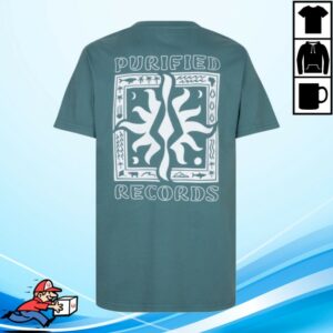 Purified Records Store Merch Purified Sage Green Shirt