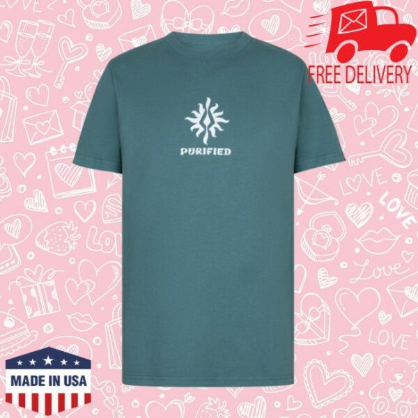 Purified Records Store Merch Purified Sage Green Shirt
