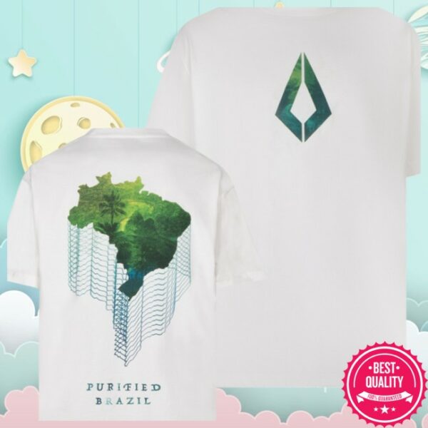 Purified Records Store Merch Purified Brazil White Edition Shirt