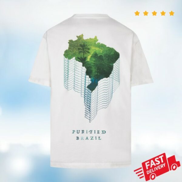 Purified Records Store Merch Purified Brazil White Edition Shirt