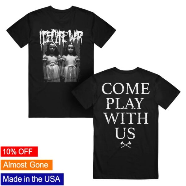 Merchnow Store Merch I Declare War Twins Black T-Shirt