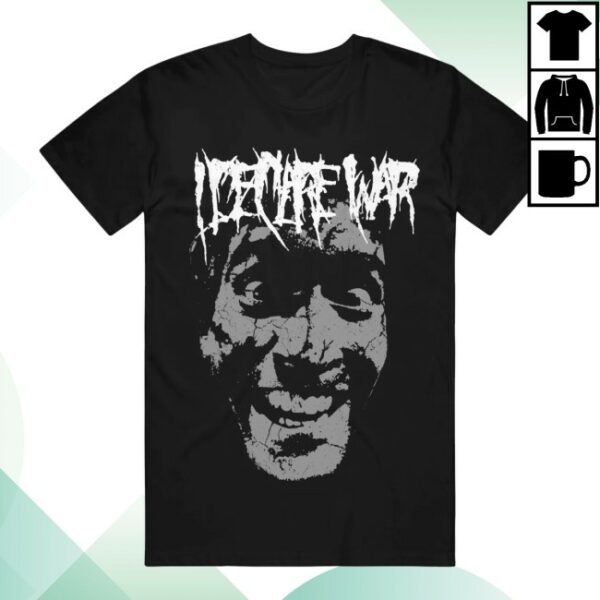 Merchnow Store Merch I Declare War Groovy Black T-Shirt