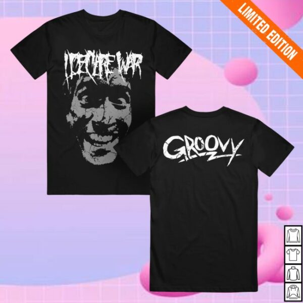 Merchnow Store Merch I Declare War Groovy Black T-Shirt