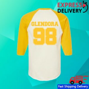 Rilo Kiley Store Merch Team Glendora Baseball Raglan
