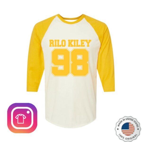 Rilo Kiley Store Merch Team Glendora Baseball Raglan