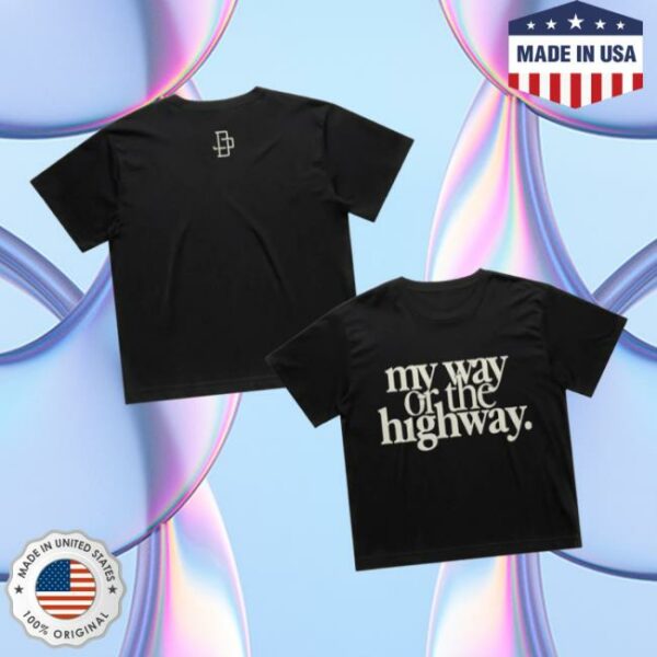 Jordan Davis Official Merch Store My Way Or The Highway Ladies Tee