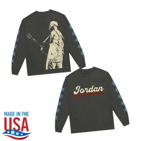 Jordan Davis Official Merch Store Photo Long Sleeve Tee