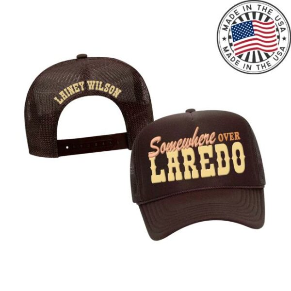 Lainey Wilson Merch Store Somewhere Over Laredo Trucker Hat