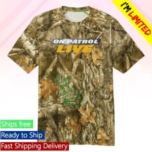 On Patrol Live Merch Store On Patrol Live Realtree Camo Performance Tee