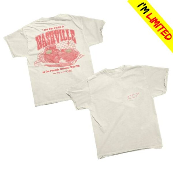 Ben Rector Music Merch Store Ben Rector Live Nashville Tee