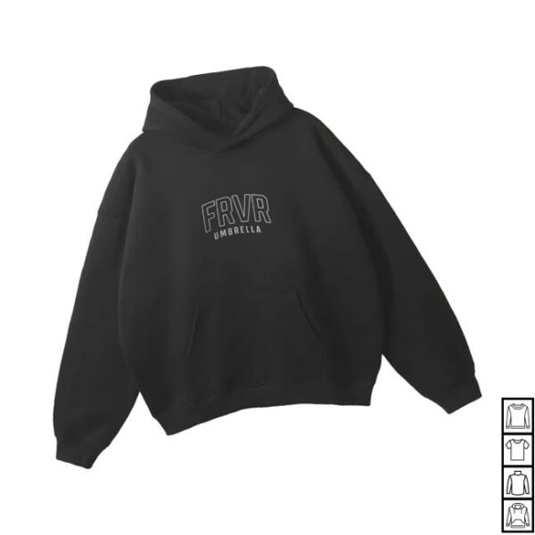 Forever Umbrella Merch Store Frvr Black Hoodie
